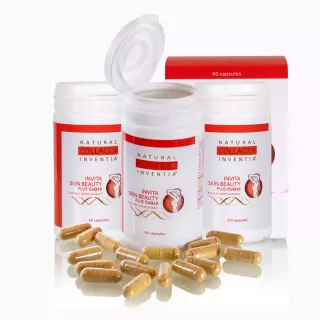 Balíček - INTENZIVNÍ KOLAGENOVÁ KÚRA - (ISB CoQ10 150 + 30 kapslí zdarma) obsahuje: